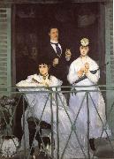 Edouard Manet The Balcony painting
